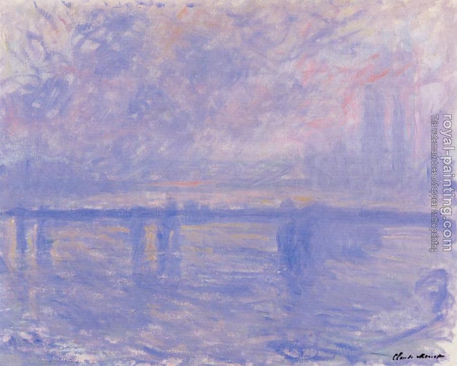 Claude Oscar Monet : Charing Cross Bridge VI